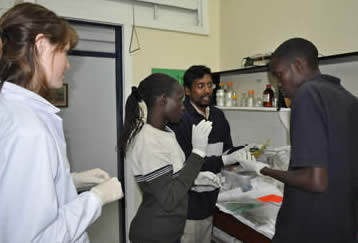 Training at Cocoa Research Centre