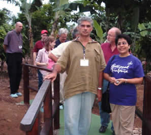 International Cocoa Genebank, Trinidad at University Cocoa Research Station - RSCE2 Tour 2009