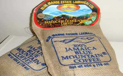 Jamaica Blue Mountain Coffee - Protected with a Certification Mark to indicate the authenticity of the origin